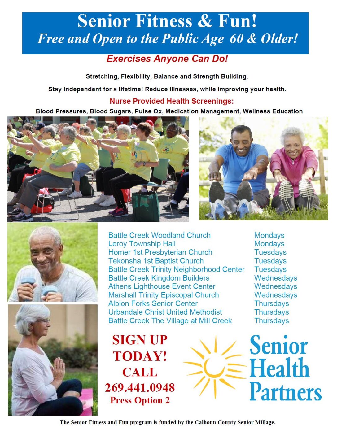 Senior Fitness And Fun - Senior Health Partners